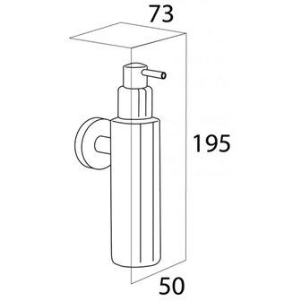 Zeepdispenser Boston zilver 308530946