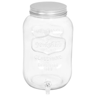 Drankdispenser 8050 ml glas