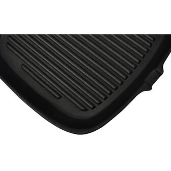 Grillpan gietijzer 24x23 cm