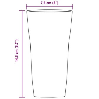 Bierglazen 6 st 310 ml