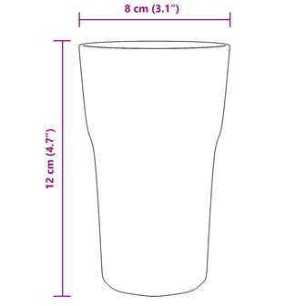 Bierglazen 6 st 295 ml