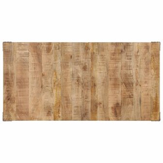 Eettafel 180x90x75 cm massief mangohout