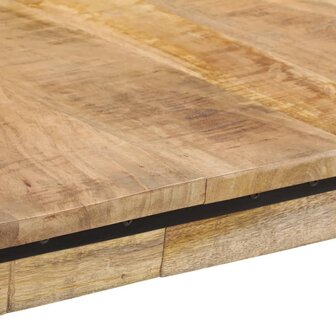 Eettafel 180x90x75 cm massief mangohout