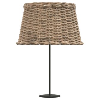 Lampenkap &Oslash;45x28 cm wicker bruin