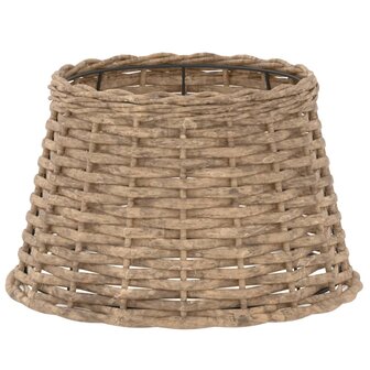 Lampenkap &Oslash;38x23 cm wicker bruin