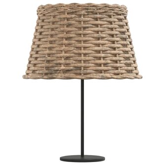 Lampenkap &Oslash;38x23 cm wicker bruin