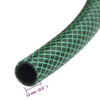 Zwembadslang 30 m PVC groen