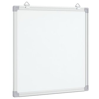 Whiteboard magnetisch 40x40x1,7 cm aluminium