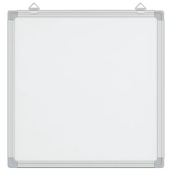 Whiteboard magnetisch 40x40x1,7 cm aluminium