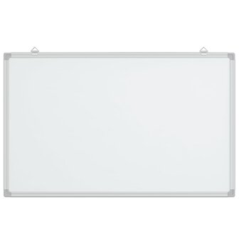 Whiteboard magnetisch 80x50x1,7 cm aluminium