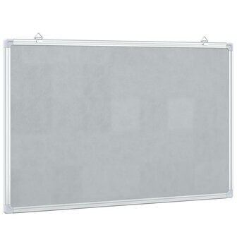 Whiteboard magnetisch 80x50x1,7 cm aluminium