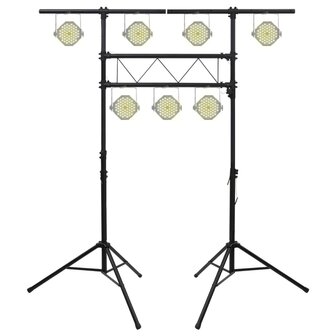 Lichtstatief 238x115x(180-300) cm staal