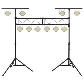 Lichtstatief 338x115x(180-300) cm staal