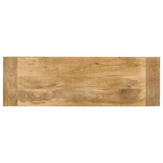 Bankje 110x35x45 cm massief mangohout