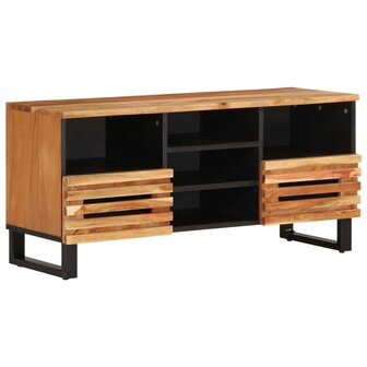 Tv-meubel 100x34x46 cm massief acaciahout