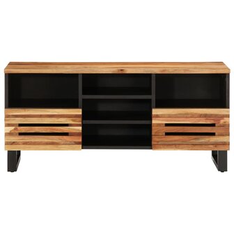 Tv-meubel 100x34x46 cm massief acaciahout