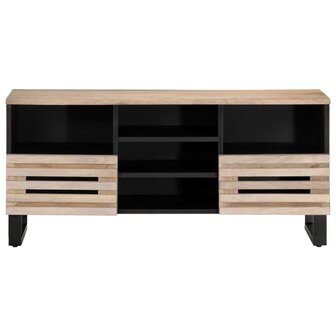 Tv-meubel 100x34x46 cm massief mangohout