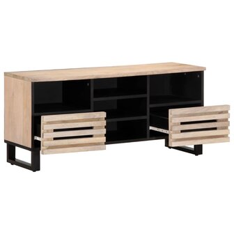 Tv-meubel 100x34x46 cm massief mangohout