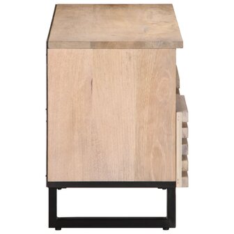 Tv-meubel 100x34x46 cm massief mangohout