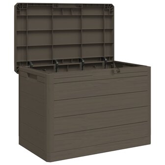 Kussenbox 77,5x44,5x53 cm polypropeen bruin