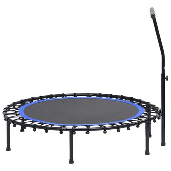 Fitnesstrampoline met handgreep 122 cm