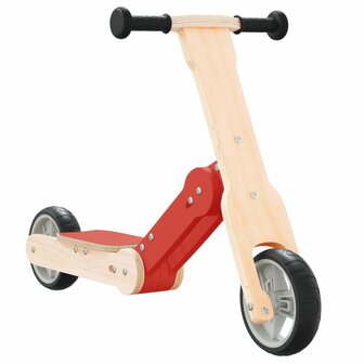 Kinderstep 2-in-1 rood