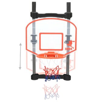 Kinderbasketbalset voor deur verstelbaar