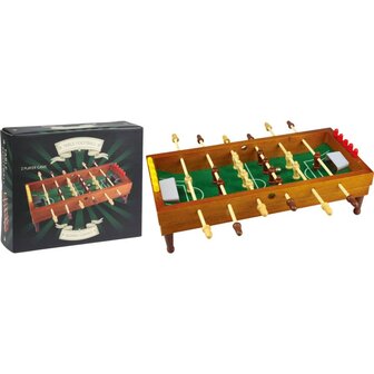 Tafelvoetbalspel tafelmodel hout