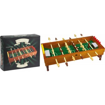 Tafelvoetbalspel tafelmodel hout