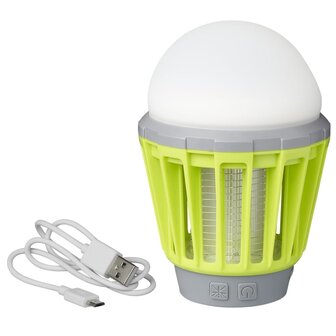 Camping- en insectenlamp oplaadbaar