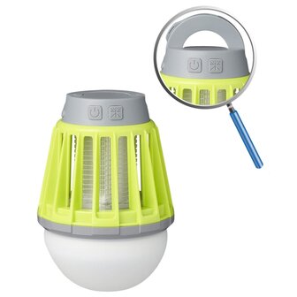 Camping- en insectenlamp oplaadbaar