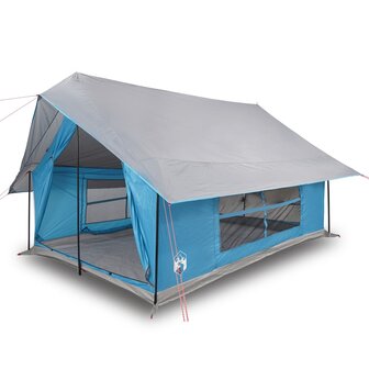 Tent 5-persoons waterdicht blauw