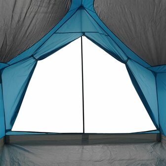 Tent 5-persoons waterdicht blauw