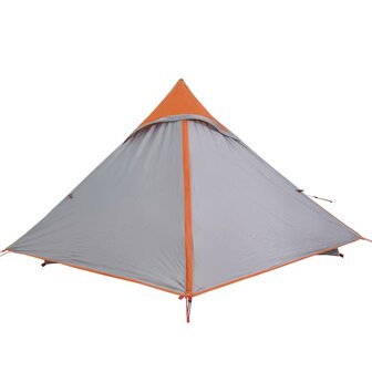 Tent 2-persoons waterdicht grijs