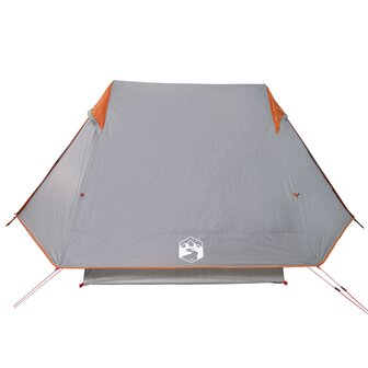 Tent 2-persoons waterdicht grijs