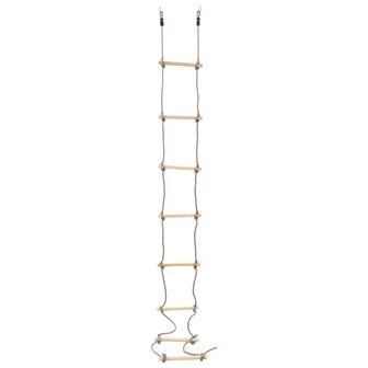 Touwladder 290 cm hout