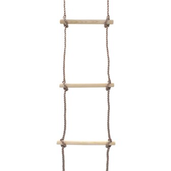 Touwladder 290 cm hout