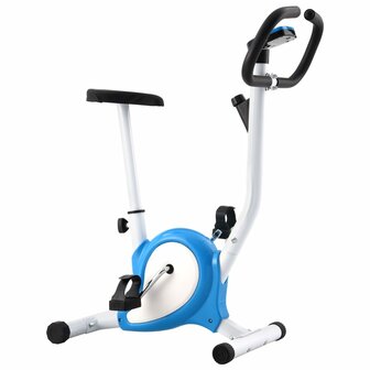 Hometrainer met bandweerstand blauw