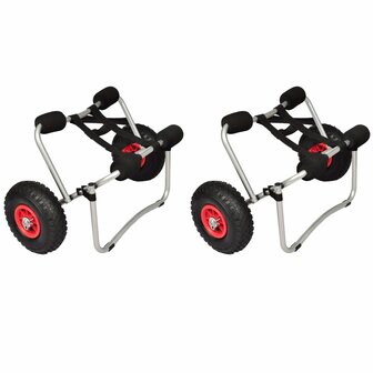 Kayaktrolleys 2 st aluminium