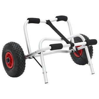 Kajaktrolley inklapbaar 45 kg aluminium