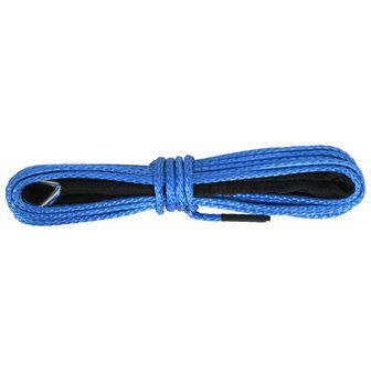 Lierkabel 5 mmx9 m blauw