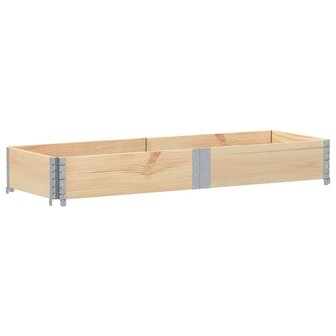 Palletopzetrand 150x50 cm massief grenenhout