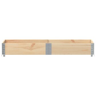 Palletopzetrand 150x50 cm massief grenenhout