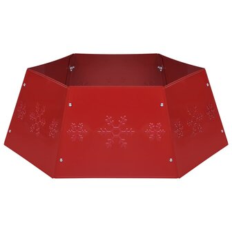 Kerstboomrok &Oslash;68x25 cm rood