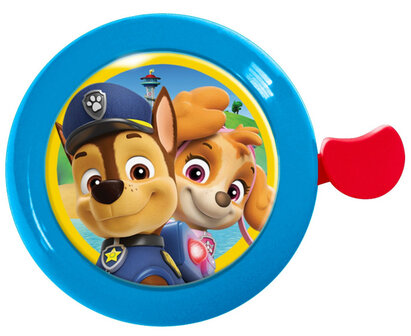 Nickelodeon Paw Patrol Fietsbel Blauw/Rood