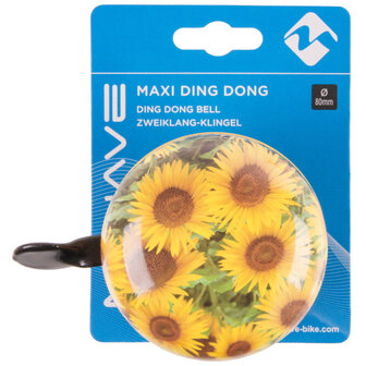 M-Wave Ding-Dong Fietsbel Zonnebloem