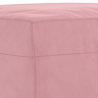 Voetenbank 70x55x41 cm fluweel roze