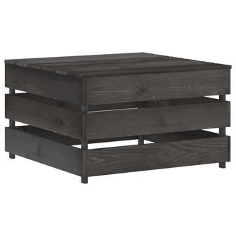 Tuintafel pallet ge&iuml;mpregneerd grenenhout