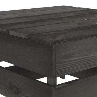 Tuintafel pallet ge&iuml;mpregneerd grenenhout