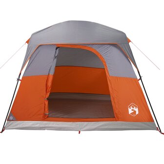 Tent 4-persoons waterdicht oranje